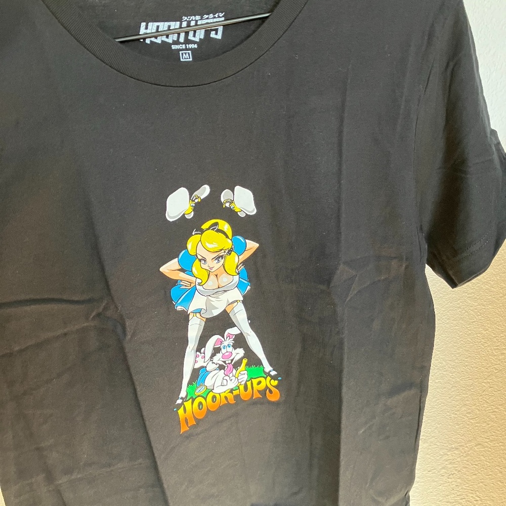 Hook-Ups Skateboards Anime Alice Graphic Tee